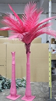 Künstliche Outdoor-Palme Kokospalme Künstliche Kokospflanze Künstlicher Baum für Außenbereich Pool Strand Dekoration