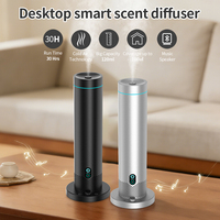 Diffuseur d'arômes Exquisite Scents SPEAKER, diffuseur d'arômes sans eau avec dessus en verre, nébuliseur d'huiles essentielles, facile à nettoyer