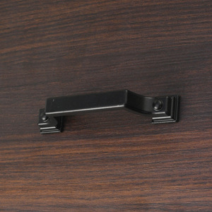 Bridge-shaped European-style Zinc Alloy Cabinet Handle <b>Black</b> Durable Furniture Hardware - Product Image 4