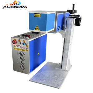 Machine de marquage laser CO2 UV à fibre optique couleur Mopa Raycus JPT M7 portable de bureau 20W 30W 50W 60W 100W à vendre - Product Image 2