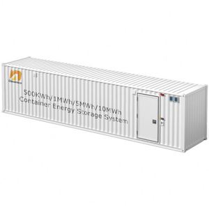 lithium iron phosphate battery 1mwh container type energy storage 500kw ess container system outdoor