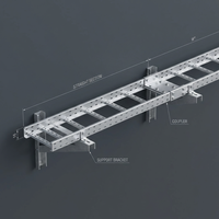 Fabricant de plateaux à câbles sur mesure OEM/ODM, directement d'usine, faible MOQ, échelle à câbles en treillis métallique galvanisé en acier inoxydable, vente en gros