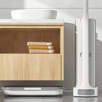 Ensemble de serpillères mains libres au design créatif, en alliage d'aluminium, haute absorption d'eau, fournitures domestiques personnalisées, directement de l'usine