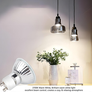 Tiết kiệm năng lượng 230V 25W 35W 50W GU10 Halogen đèn spotlight hương thơm nến ấm hơn đèn Showcase 35W 50W GU10 bóng đèn halogen - Product Image 6