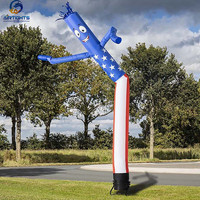 Prix de gros usine Sky Dancer gonflable d'extérieur avec panneau directionnel