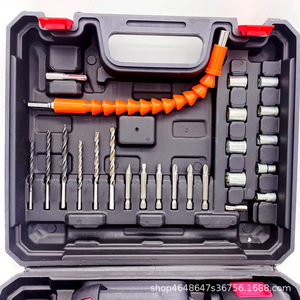 Brushless 20V Lithium Ion Cordless <b>Drill</b> 200Nm Torque With 24 <b>Bit</b> Set For <b>Wood</b> Metal Drilling And Screwdriving - Product Image 5