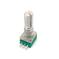 097 Double Potentiomètre B20k B203 20k Longueur de la poignée 15mm potentiomètre double gang