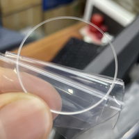 Lentille en verre trempé avec revêtement antireflet à 98% de transmission, indice de protection IP33, garantie 1 an, lampe torche LED anti-reflet 46,5/41,5/30 mm