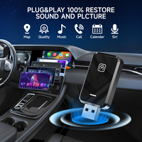 Maustor Wireless Carplay ai Box Android Auto USB tapy-c Dongle Filaire à CarPlay Smart Box Adaptateur pour voitures Carplay originales