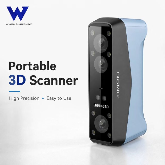 Multi Functional Portable Car Diagnostic Tool 3D Laser Scanner Shining Einstein 2 3D Scanner Suitable for 3D Printers
