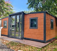Maison conteneur préfabriquée isolée à énergie solaire de 20 à 40 pieds, moderne, pour logement temporaire, fabricant chinois, achat en gros