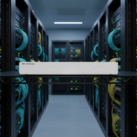 NOUVEAU Commutateur Fibre Optique Gigabit Ethernet 12 Ports SFP+ CiscS C1300-12XS QoS SNMP Empilable LACP Full-Duplex Half-Duplex 16 Gbps
