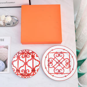 Services de table de luxe, décorations pour la maison, vaisselle et assiettes en porcelaine fine d'Europe occidentale, vente en gros, 8/10 pouces, coffret cadeau pour fêtes - Product Image 5