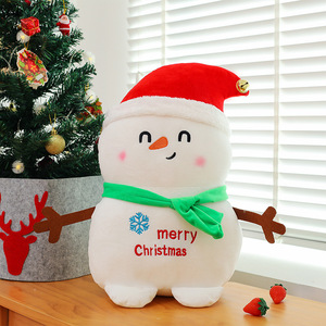 Cute Christmas Animal Plush Toy Deer Santa Claus Snowman Reindeer <b>Dolls</b> for Children Holiday Stuffed Decorations - Product Image 5