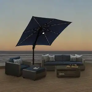 China Hersteller billig Luxus Custom Hotel Beach Banana Cantilever Hängende Sonnenschirm Patio Garden Strand Outdoor-Regenschirm