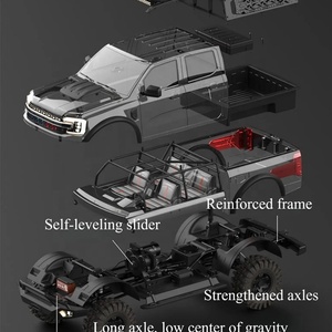 Nouveau CrossRC Emo XX2 XXL2 1/5 Camionnette RC tout-terrain grande échelle Télécommandé Rock Crawler Grand Modèle de Voiture Monstre Dinosaure RTR - Product Image 2