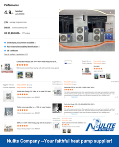 NULITE 2025 CE EVI Bomba de Calor Aire-Agua de 20kw con Refrigerante R32, Monobloque para Sistema de Calefacción y Refrigeración del Hogar - Product Image 6