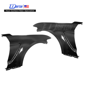 กันชนหน้าคาร์บอนไฟเบอร์สไตล์ Mustang GT350 3K/6K/12K ลายเรียบ/ลายทวิล/ลายฟอร์จ  ผิวเงา/ผิวด้าน ป้องกันรังสียูวี สำหรับรถมัสแตง - Product Image 1