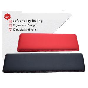 Gel de refroidissement en mousse à mémoire de forme super doux pour clavier, <span class=keywords><strong>repose</strong></span>-<span class=keywords><strong>poignet</strong></span>, longue utilisation au bureau, tapis de repos en PVC, <span class=keywords><strong>repose</strong></span>-bras de bureau doux, tapis de <span class=keywords><strong>souris</strong></span> - Product Image 4