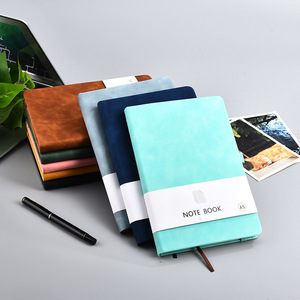 Taccuino Aziendale in Pelle PU di Alta Qualità con Stampa UV Personalizzata, Rilegatura Cucita, Copertina Rigida, Logo Personalizzato, Facile da Scrivere - Product Image 2