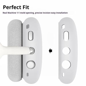 Funda de silicona para auriculares <span class=keywords><strong>AirPods</strong></span> <span class=keywords><strong>Max</strong></span>, funda transparente de TPU suave, accesorios, Protector de silicona para <span class=keywords><strong>AirPods</strong></span> <span class=keywords><strong>Max</strong></span> - Product Image 5