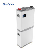 Paket Baterai Lithium ION Sel LiFePO4 Surya Blue Carbon 48V 51.2v 10.24kWh 12.8kwh 15.36kWh 200ah 250ah 300ah
