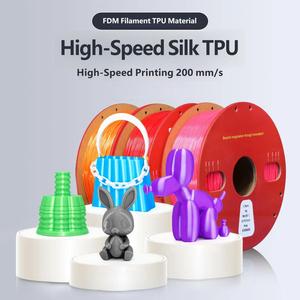 Filamento de Impresora 3D de Alta Velocidad, TPU95A 90A, 200 mm, Material Flexible y Elástico FDM, 250 g - Product Image 3