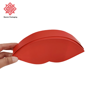 Cajas de Embalaje Baoren Heaven Earth Cover, Cubiertas Superior e Inferior, Forma de Labios Rojos, Caja de Regalo de Papel Premium, Promoción Ecológica - Product Image 5