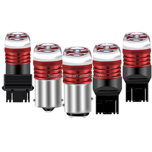 Tgz 1156 BA15S 1157 BAY15D 3smd Led Xe trắng đỏ màu xanh 3157 7440 7443 nhấp nháy đèn Bóng đèn phanh lần lượt đuôi nhấp nháy DRL 12V - Product Image 6