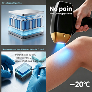 Dernière génération de machine d'épilation au laser à diode haute puissance avec refroidissement par glace et 4 longueurs d'onde - Product Image 6