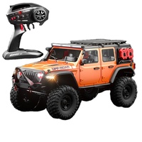 Coche Teledirigido Todoterreno RC Rock Crawler RTR 2.4G, Escala 1:10, Totalmente Proporcional, HB R1011~R1016, Control Remoto 4WD, Alcance de 100M, Interior/Exterior