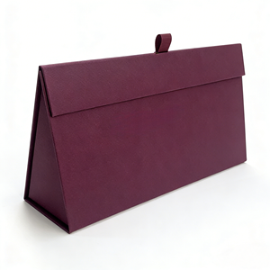 Cajas <span class=keywords><strong>de</strong></span> Embalaje <span class=keywords><strong>de</strong></span> Cartón Rígido <span class=keywords><strong>de</strong></span> una Pieza, Ecológicas y Reciclables, con Cierre Magnético para Gafas, con Logotipo Personalizado - Product Image 1