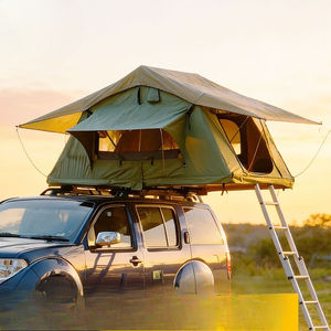 Tente de toit pour voiture de camping, tente de toit pour voiture, <span class=keywords><strong>4</strong></span> saisons, nylon, type à armature droite, 2 personnes, famille - Product Image 5