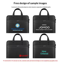 Porte-documents Oxford personnalisé avec logo, classique, vintage, luxueux, portable, pour le bureau, l'école, les réunions, les notaires, les avocats