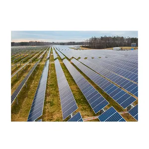맞춤형 제조업체 지상 태양 광 마운팅 시스템 태양 전지판 브래킷 Pv 마운팅 구조 태양광 스텐트