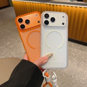 Funda Desmontable con Correa para iPhone 17, 16, 15 Plus, Air, Kindle, con Caja Transparente de PVC, Funda Premium de Lujo para iPhone 17 Pro Max - Product Image 5
