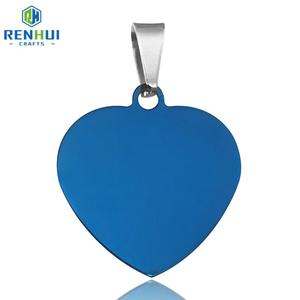 Vente en gros, étiquette de chien personnalisée en métal vierge en Aluminium gravé, pendentif en relief en acier inoxydable - Product Image 5