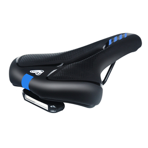 Selle de vélo de route Endurance polyvalente Coussin large et doux avec accessoires de vélo de montagne légers Absorbant les chocs Style simple - Product Image 5