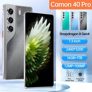 Nouveau Smartphone 5G Débloqué 2026 Android 15 Écran HD Large de 7,5 Pouces 16 Go + 1 To Grande Mémoire Snapdragon Canon40Pro - Product Image 3