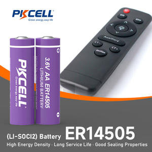 Pkcell nhà máy <span class=keywords><strong>3.6</strong></span> <span class=keywords><strong>Volt</strong></span> lisoci2 <span class=keywords><strong>3.6</strong></span> V 2400mAh 5200mAh 2700mAh AA <span class=keywords><strong>3.6</strong></span> V er14505m er14505h pin <span class=keywords><strong>3.6</strong></span> V Lithium <span class=keywords><strong>er14505</strong></span> Pin - Product Image 4