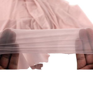 Écologique Respirant Spandex Élastique Tulle Tissu Nude Couleur de Peau 4-Way <span class=keywords><strong>Stretch</strong></span> Power Net <span class=keywords><strong>Mesh</strong></span> pour Sportswear Lingerie - Product Image 5