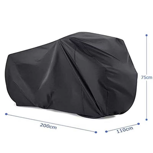 FK 210D 牛津布通用防水防尘防紫外线摩托车罩防晒自行车罩245x105x125cm - Product Image 3