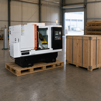 Tour à lit plat CNC horizontal en métal robuste CK6152, haute précision