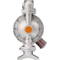 Pompe à diaphragme pneumatique haute pression à grand débit de 1,5 pouce pour le secteur des nouvelles sources d'énergie