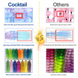 Colorful Hair Piece Braiding Ponytail Hair Extensions for <strong>Kids</strong>, <strong>Braids</strong> Latest for <strong>Kids</strong> - Product Image 6