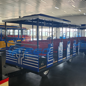 Mini-train électrique, sièges de luxe, train touristique, train de parc d'attractions, train ludique, les fabricants chinois se vendent bien sur le marché. - Product Image 3