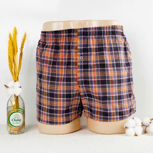 Calzoncillos bóxer de corte medio para hombre, paquete de 5, de algodón tejido, talla grande, para jóvenes, ropa interior transpirable con cintura de punto - Product Image 2