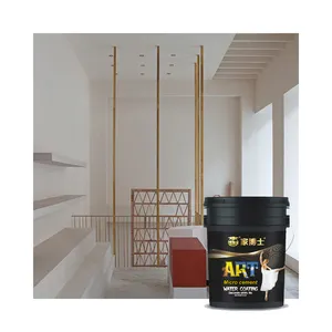 Factory Supply Attractive Price Building Coating Booth Wall Painting Smooth Lime Concrete Micro Cement Wall Paint