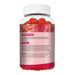 Gomitas Probióticas de Fibra con Logotipo Privado Personalizado, Suplemento Dietético para una Mejor Absorción de Nutrientes, Apoyo Inmunológico y Equilibrio del Sistema - Product Image 2