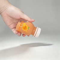 Botellas Personalizadas con Logotipo para Smoothies y Shots de 120oz, Contenedores para Shots, Botellas de Jugo para el Desayuno con Boca Única